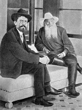 Чехов и Толстой